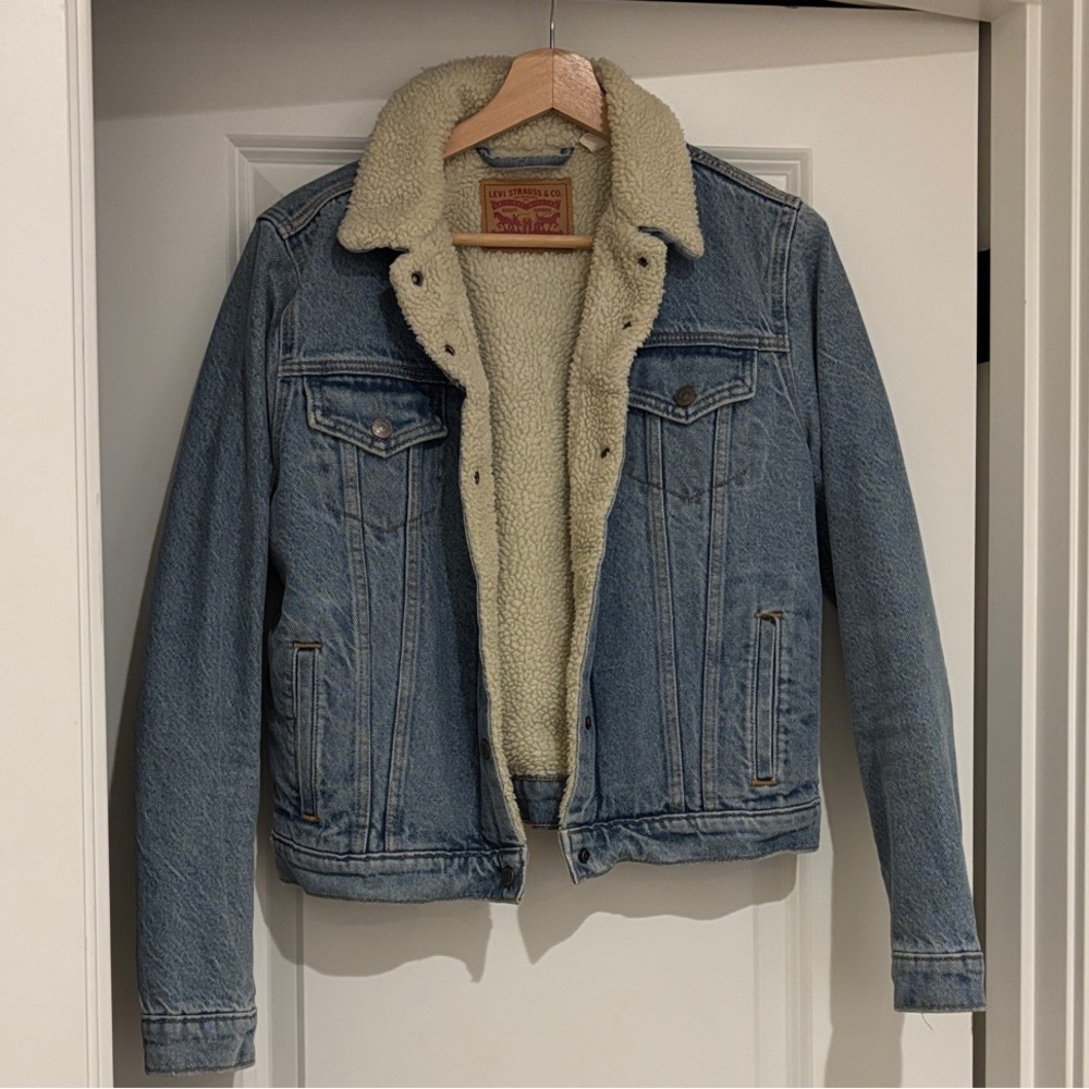 Levi's Sherpa Lined Denim Jacket